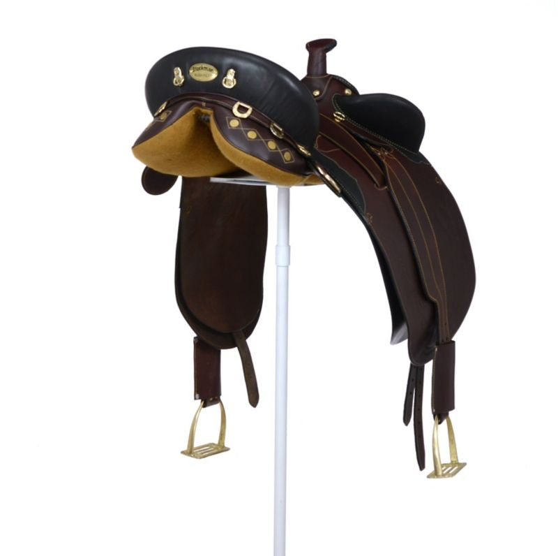 AOC Stockman Bush Rider Saddle w.Horn Wide Tree - Image 11