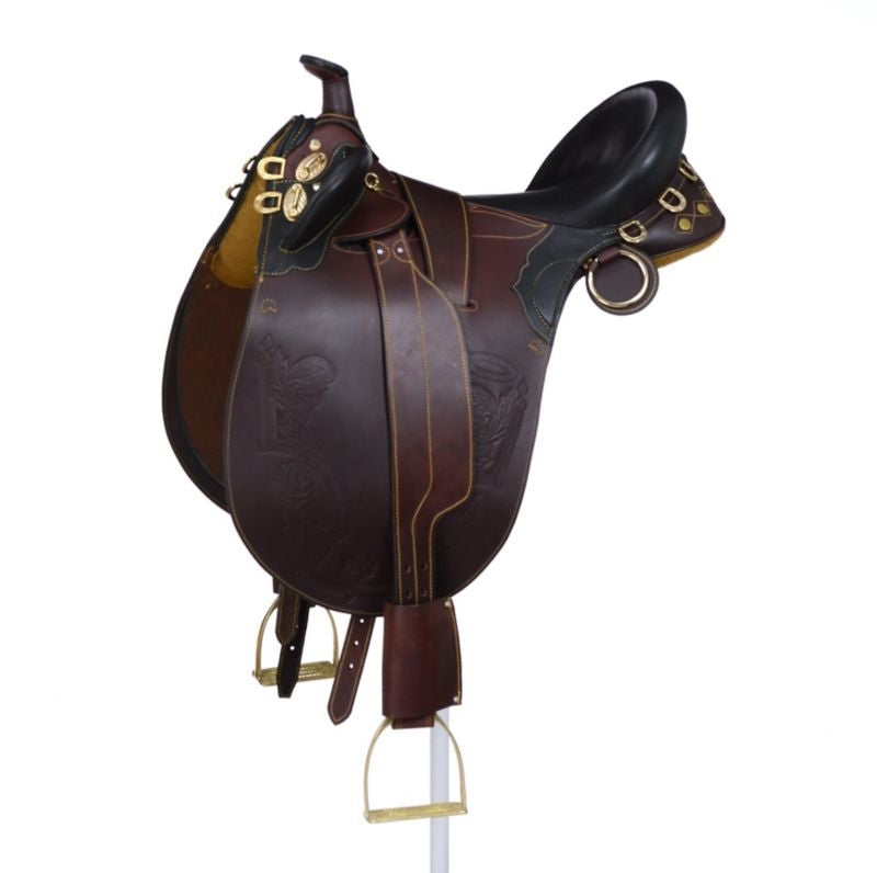 AOC Stockman Bush Rider Saddle w.Horn Wide Tree - Image 26
