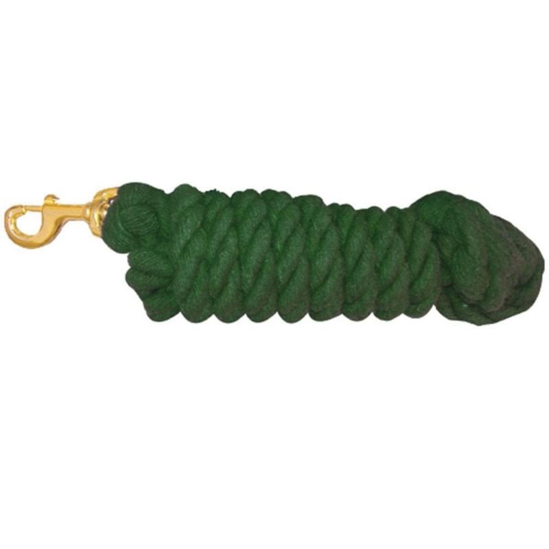 Cotton Lead Rope With Brass Snap - Image 7