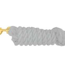 Cotton Lead Rope With Brass Snap