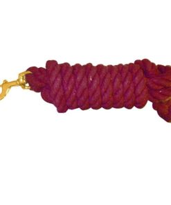 Alternative view of Cotton Lead Rope With Brass Snap