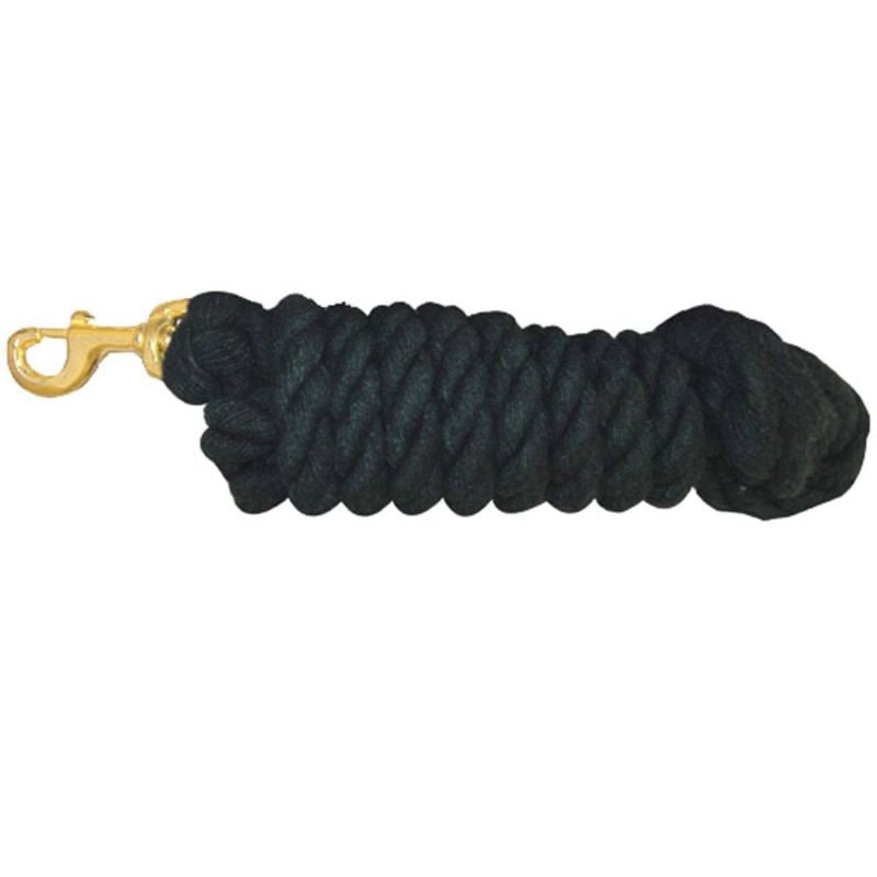 Cotton Lead Rope With Brass Snap - Image 3