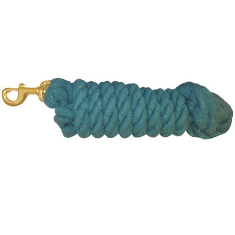 Cotton Lead Rope With Brass Snap - Image 5