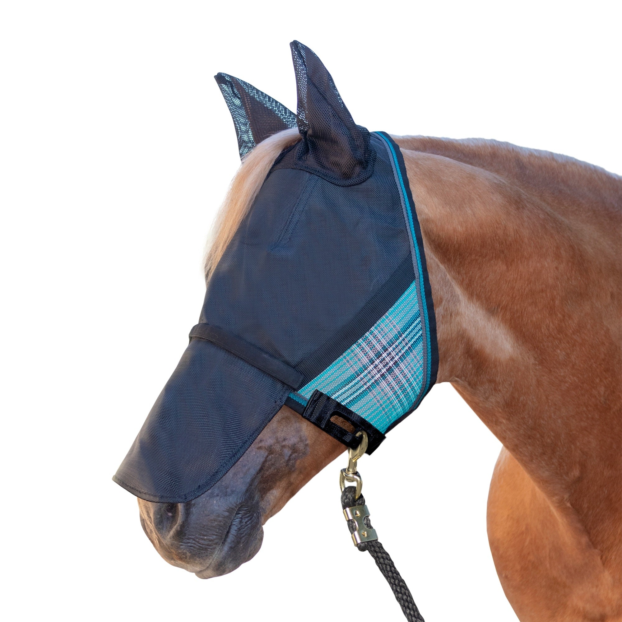 90% UViator Fly Mask CatchMask Ears and Nose - Image 12