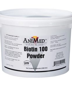 Alternative view of AniMed Biotin 100 Powder Supplement