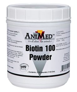 AniMed Biotin 100 Powder Supplement