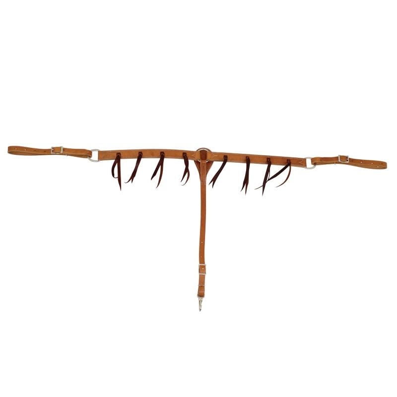 Cowboy Tack 1 1/4in Breast Collar with Latigo Strings