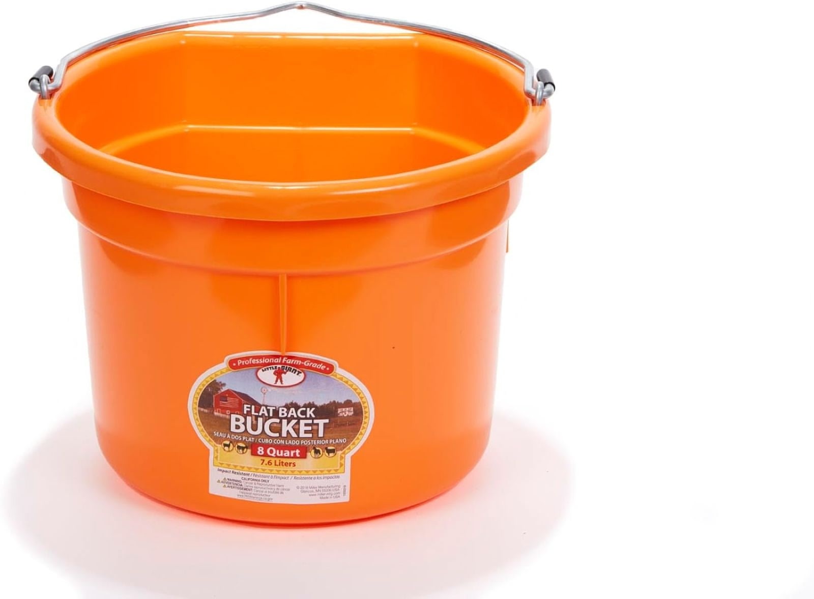 Flatback Bucket For Goats/Sheep/Miniature Horses - Image 3