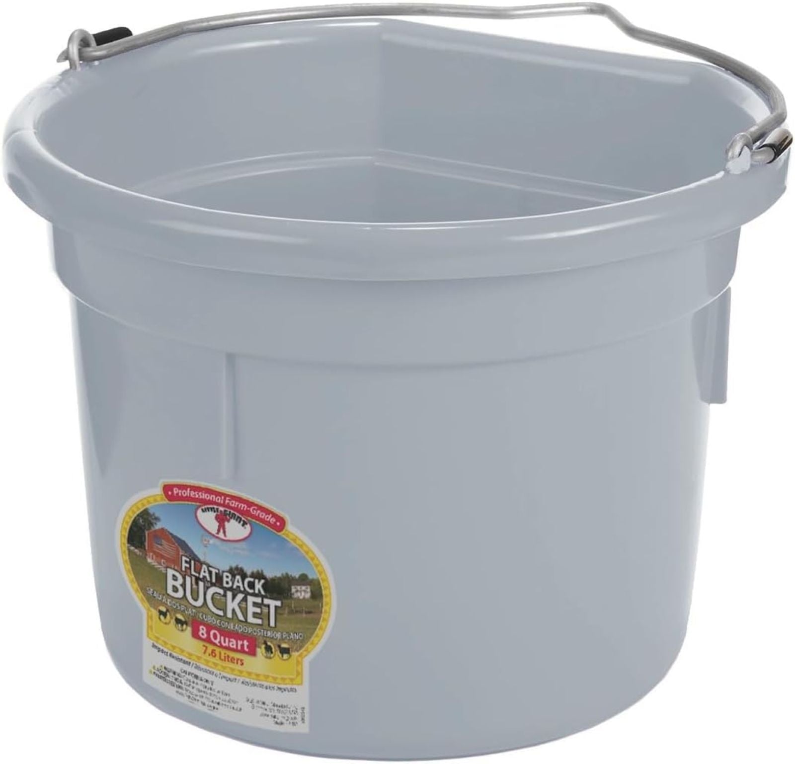 Flatback Bucket For Goats/Sheep/Miniature Horses - Image 4