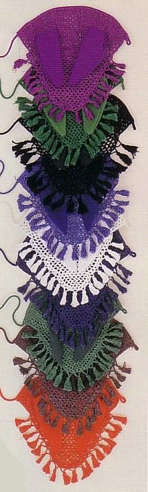 Horse Fare Crochet Ear Net with Tassels - Image 7