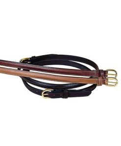 Alternative view of 3/4In Raised Leather Belt With Sewn Buckle 24 Brn