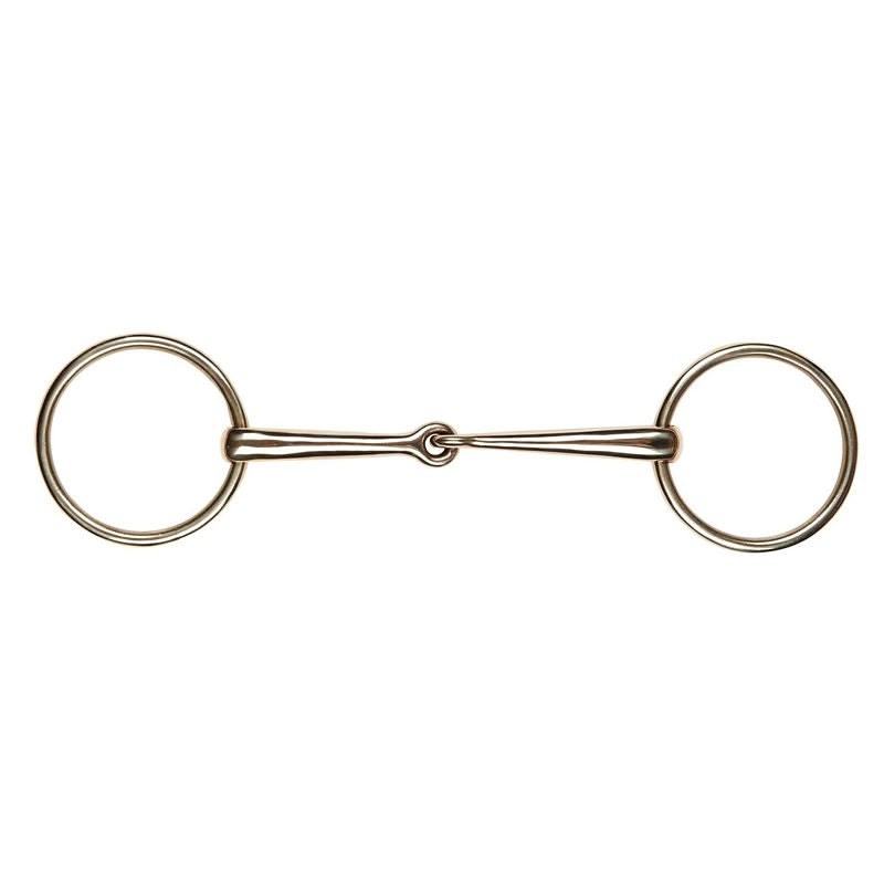 Albacon German Silver Solid Mouth Bradoon Bit
