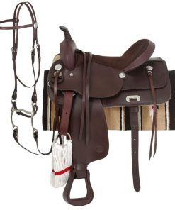Alternative view of King Series Pleasure Trail Saddle Package