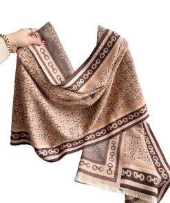 AWST Snaffle Bit Acrylic Cashmere Scarf