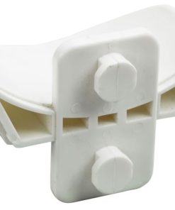 Equiessential Keyhole Jump Rail/Cup Set White