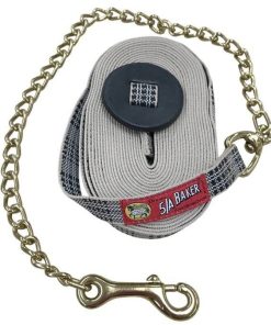 Baker Lunge Line With 30In Brass Plated Chain