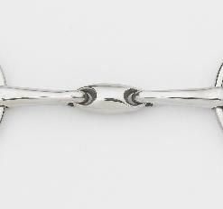 Centaur Stainless Steel Loop Ring Oval Gag Bit