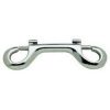 Double End Snap 5in Nickel Plated Zinc Alloy