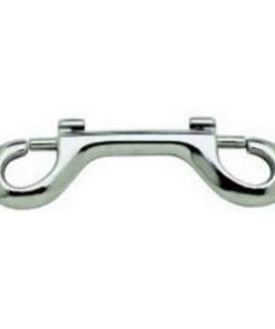 Double End Snap 5in Nickel Plated Zinc Alloy