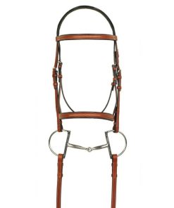 Aramas Fancy Raised Padded Bridle with X-Long Fanc