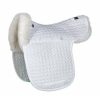EAM Plat Sheepskin Contour Dressage Pad