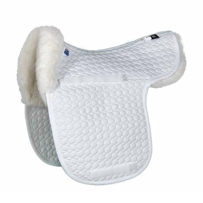 EAM Plat Sheepskin Contour Dressage Pad