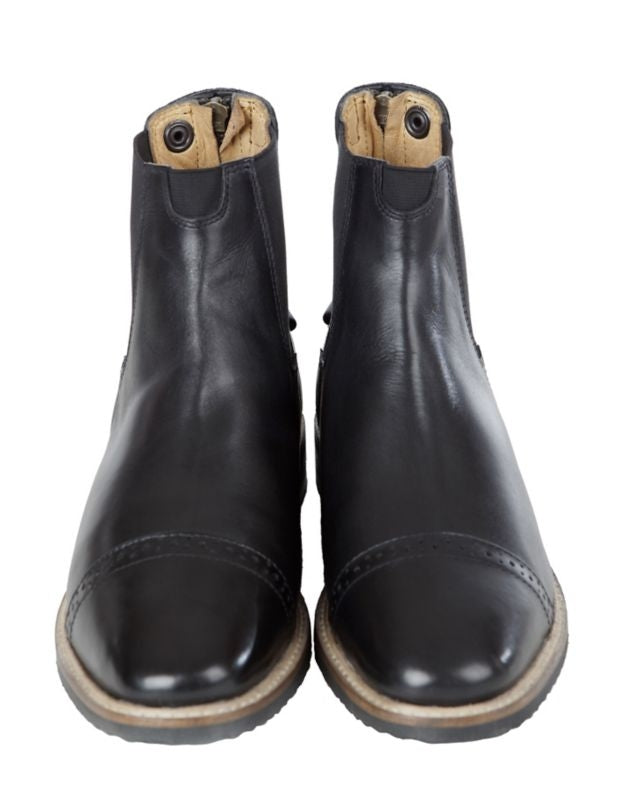 Huntley Ladies Leather Paddock Boots - Image 3
