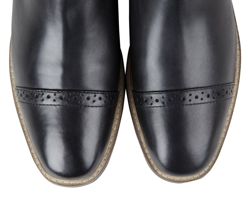 Huntley Ladies Leather Paddock Boots - Image 8