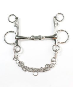 Horze French Link Pelham Bit