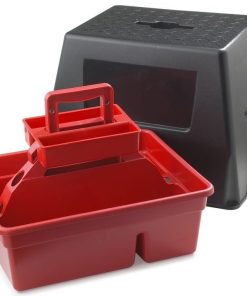 Alternative view of Duratote Step Stool with Grooming Box