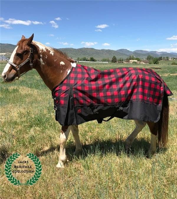 Jacks Kratos 1200D Turnout Sheet 72 Red Bufalo - Image 5