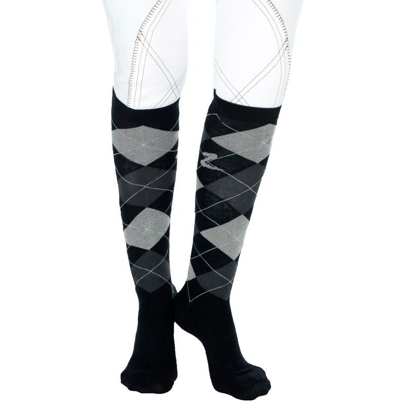 Horze Ladies Holly Argyle Socks - Image 3