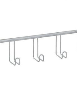 Equiessentials Wire 10Hook Bridle Rack Silver