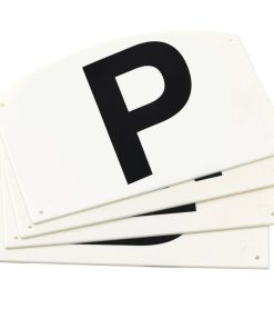 Equi-Essentials Arena Dressage Markers 4pk White