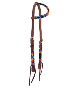Circle Y Infinity Beaded One Ear Headstall