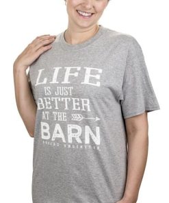 Alternative view of At Barn Adult T-Shirt