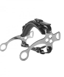 Horze Leather Hackamore Black 7 1/2In