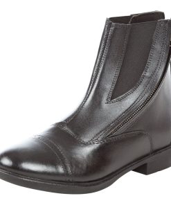 Daisy Side Zip Paddock Boots - Kids 12R Blk