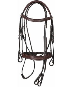Alternative view of HDR Mono Crown Bridle Pad Wide Noseband