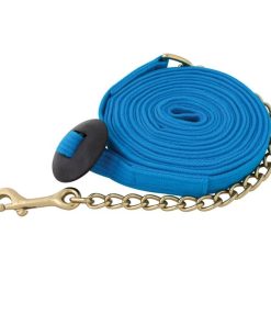 Alternative view of Basic Flat Cotton Web Lunge Line with Chain