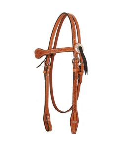 Circle Y Goodnight Floral Combo Headstall