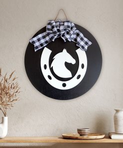 Alternative view of Horse Head Door Hanger
