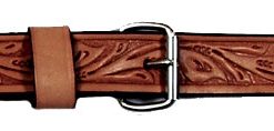 Circle Y Floral Flank Cinch