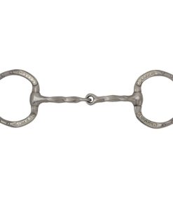 Alternative view of Engraved Western Dee Square SlowTwist SnaffleBit 5