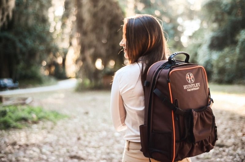 Huntley Equestrian Brown Backpack - Image 2