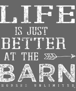 At Barn Adult Hoodie
