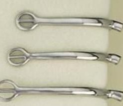 Centaur Kids Stainless Steel Tom Thumb SpurBk/Wh