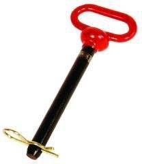 Hitch Pin 0.5x0.25x5.25 Red/Black