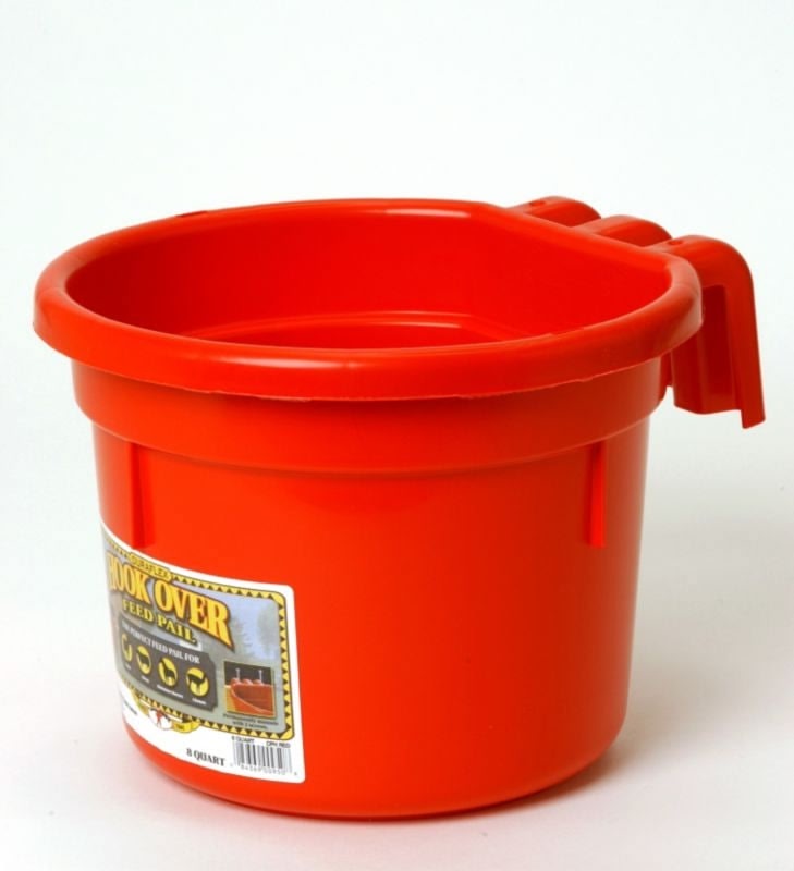 8 Quart Hook Over Feed Pail - Image 3