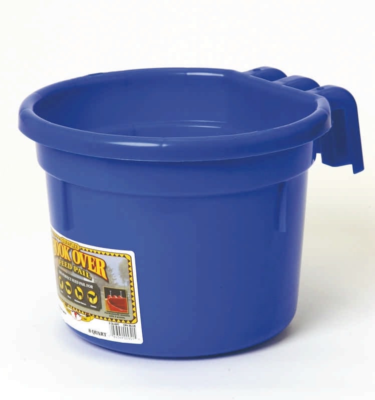 8 Quart Hook Over Feed Pail - Image 4